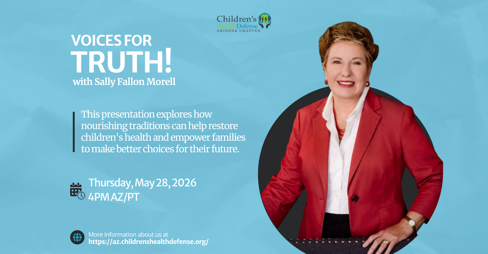 Voices for Truth! - Sally Fallon Morell
