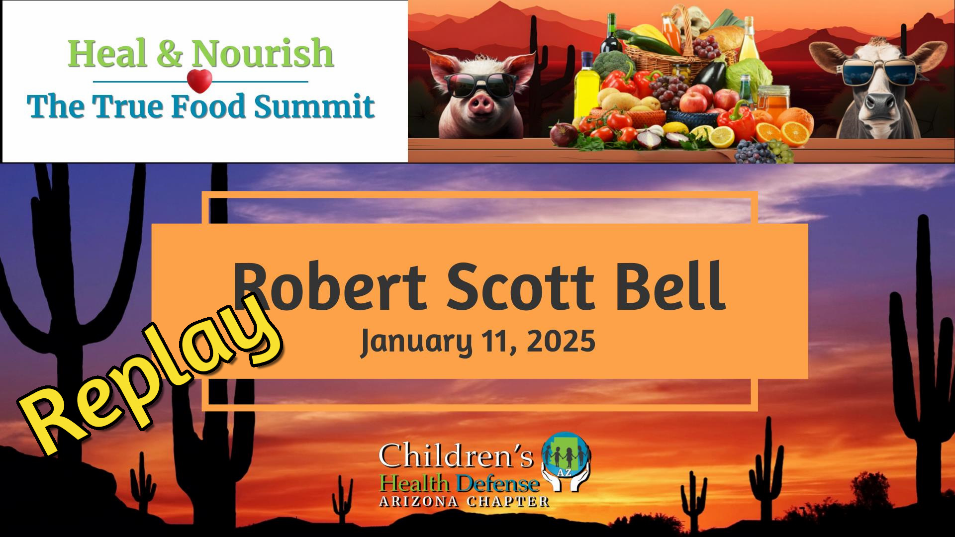 Replay Premiere of The True Food Summit