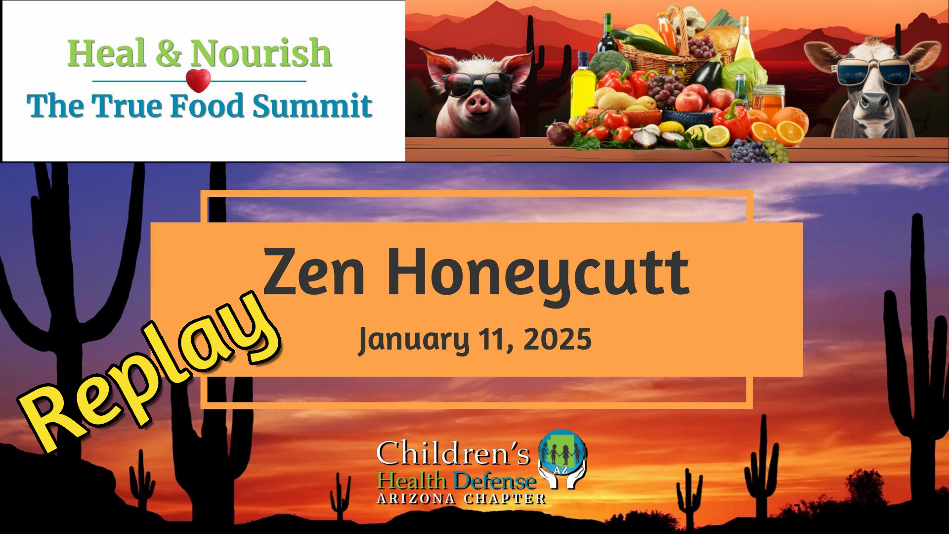 Replay Premiere of The True Food Summit